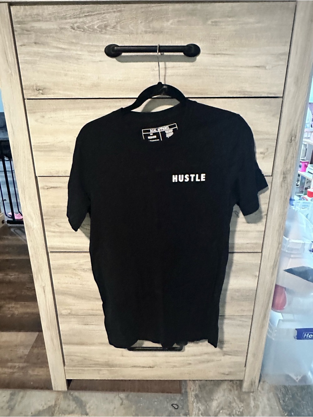Hustle Adam Calhoun Men’s Black Graphic Tee